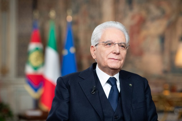 foto del Presidente Sergio Mattarella